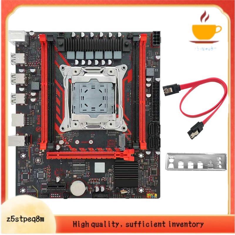 X99 P3 Placa-Mãe LGA2011 Q57 Chipset X99 DDR3 Para Jogos De Computador Gigabit Ethernet Com Slots M . 2 NVME/NGFF