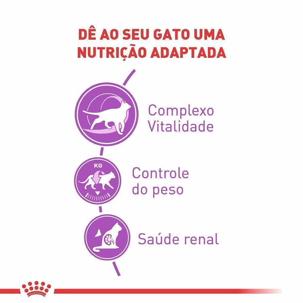 Ração Seca para Gatos Adultos Castrados Acima de 7 anos Royal Canin 400g — imagem 2 de 2