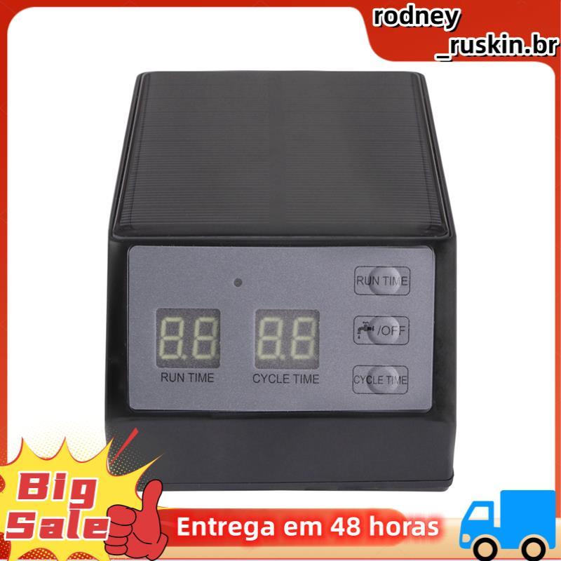 Dispositivo De Rega Automático Cronometrado Solar , Inteligente , Sistema De Irrigação Por Gotejamento De Plantas De Vas