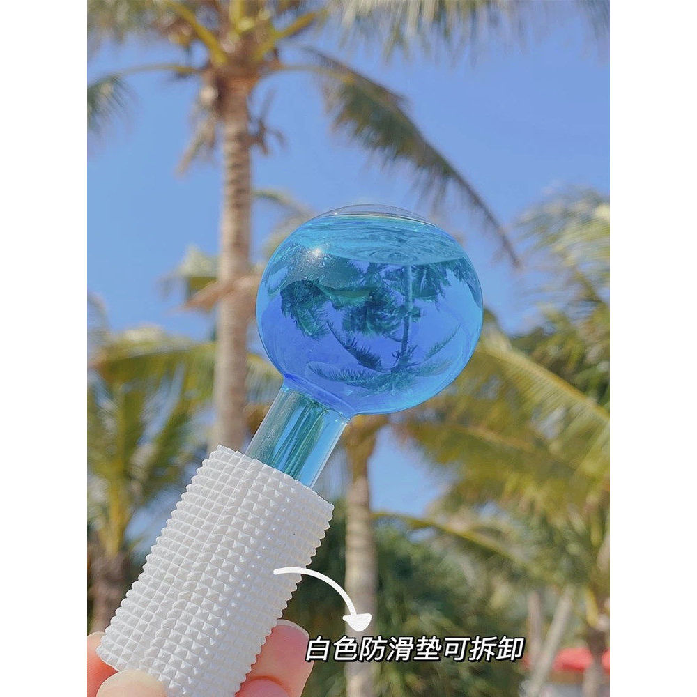 Salão de beleza dedicado beleza bola de gelo instrumento de beleza onda de gelo bola de beleza ferramenta de cristal Fac