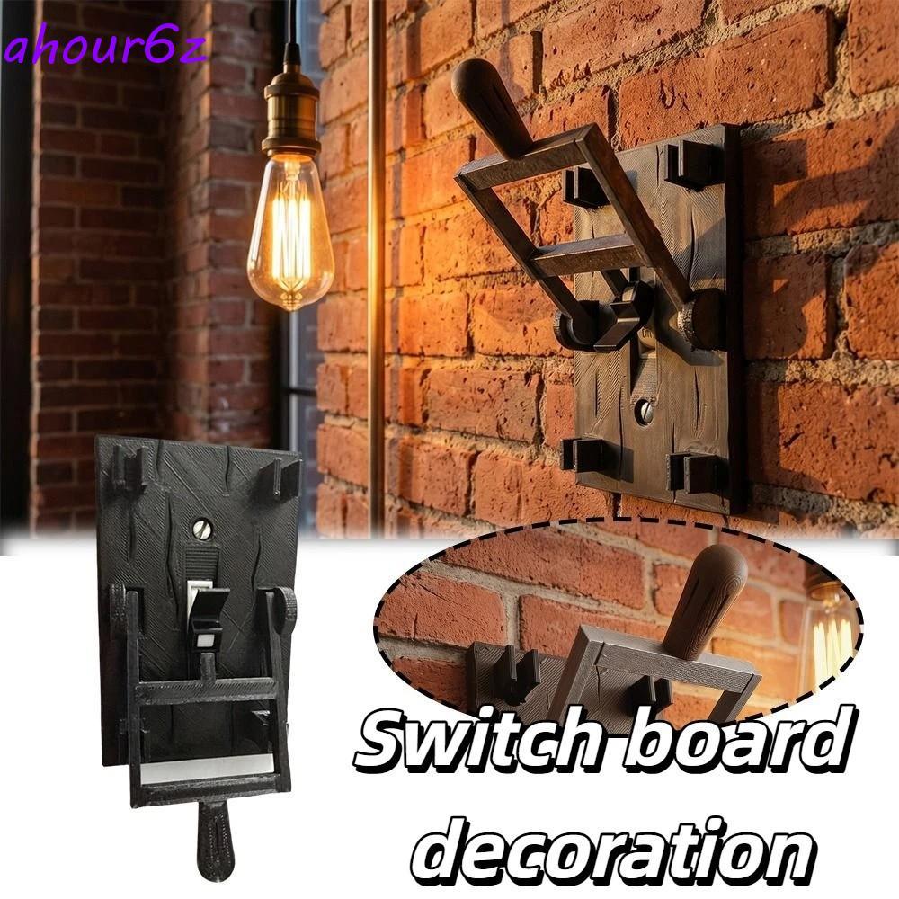 Tampa Do Interruptor De Luz AHOURZ , Da Alça Aleta Decoração Assustadora Estilo , Plástico Durável