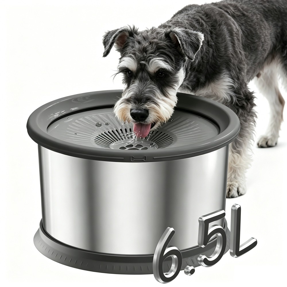 Newpet Bebedouro Automatico Cachorro e Gato Prático 6.5 litros - Flutuante Antid