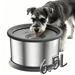 Newpet Bebedouro Automatico Cachorro e Gato Prático 6.5 litros - Flutuante Antidesbote Sem Derramamento