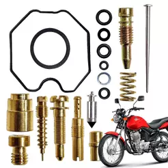 Reparo Carburador Cg 125 Fan 2009 At 2016