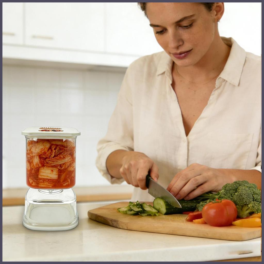 Frascos De Picles Para Fermentação De Garrafas De Alimentos Com Filtro Recipiente Hermético Cozinha Farinha Açúcar Café