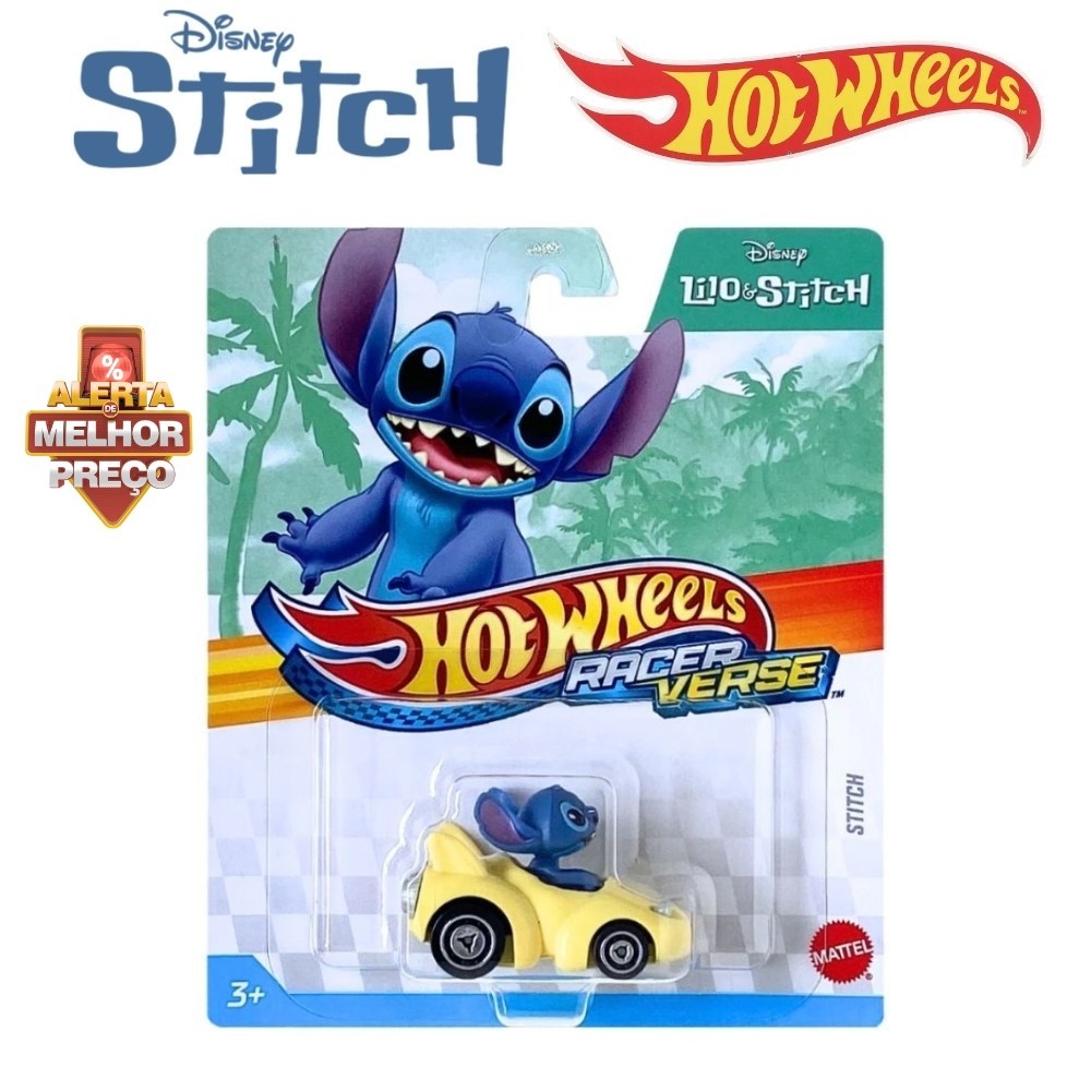 Hot Wheels RacerVerse Disney Stitch Colecionável