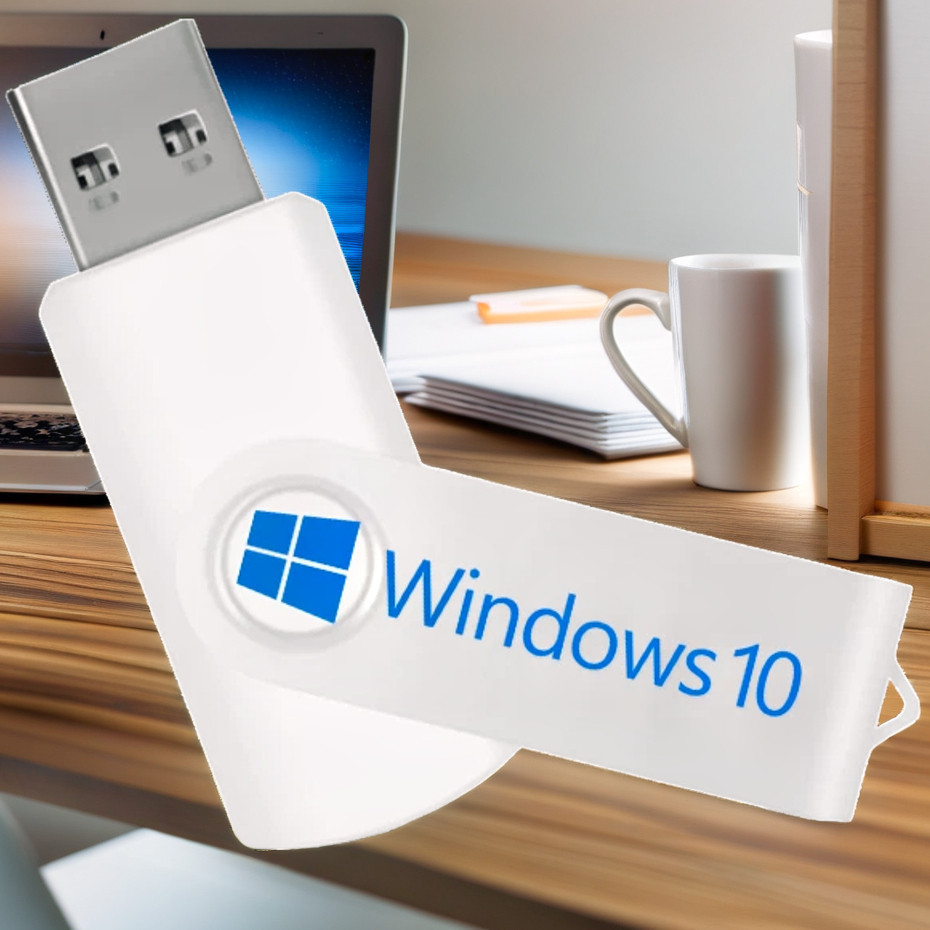 Usb 8gb Pendrive Bootável Para Formatação Windows 10 + Office2021 + Ativação Vitalícia