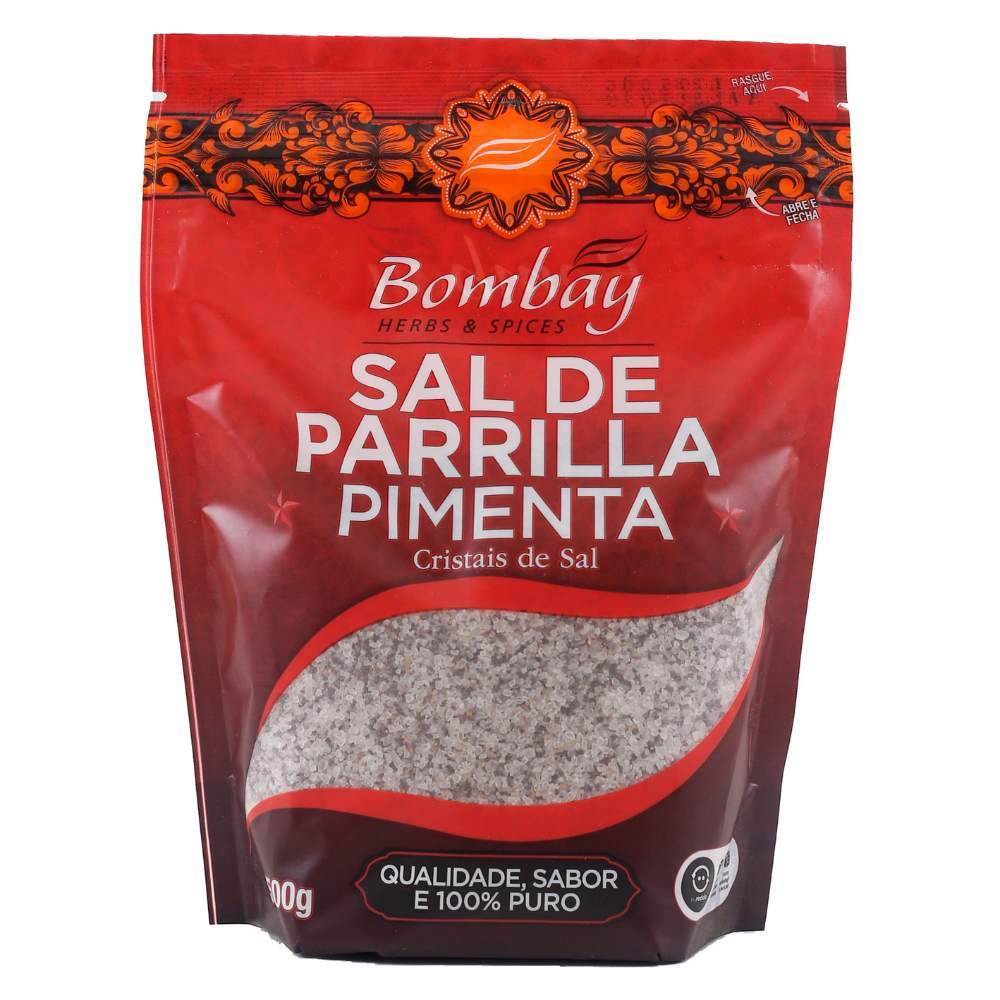 Sal de Parrilla com Pimenta 500g
