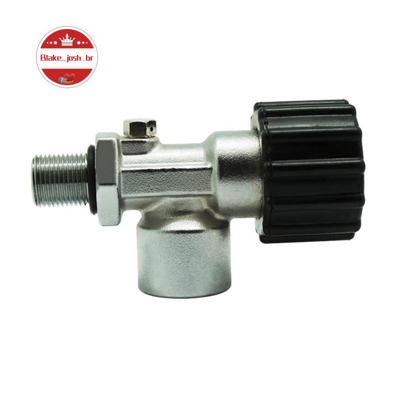 [Qualidade B] Válvula De Mergulho PCP M18X1.5 30Mpa Adaptador De Recarga De Estação De Enchimento De Ar Para Cilindro De