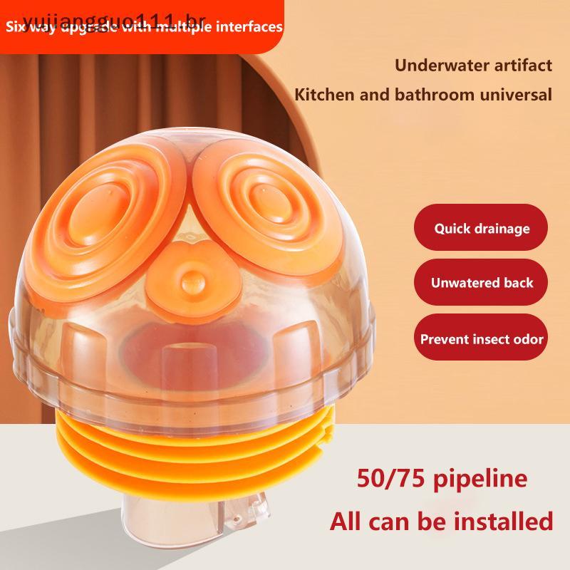 # Novo 1 Pcs Anti Odor Dreno Chuveiro Multifuncional Para Pia De Cozinha Conjunto Adaptador Desodorante Acessórios Máqui