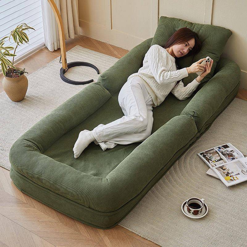 Sofá preguiçoso canil humano sofá cama dobrável único quarto duplo dupla utilização preguiçoso