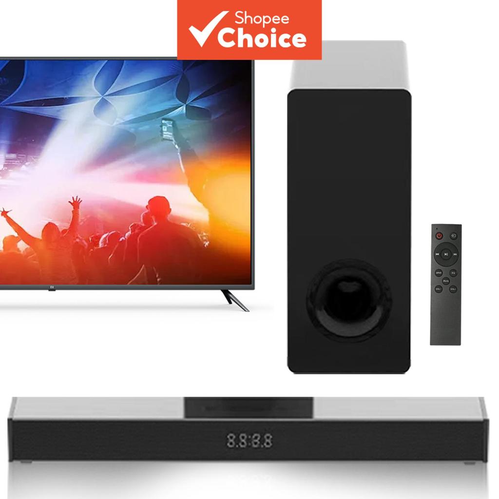Sistema de Som Surround Barra de Som de Alta Fidelidade Subwoofer Alto-falante de Graves Profundos para TV Computador