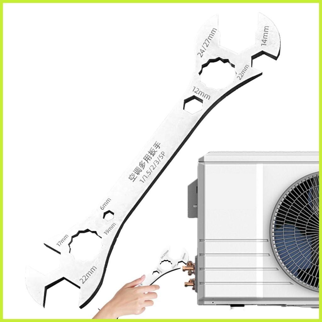 Ferramentas De Chave De Serviço Multifuncional Resistente Antiderrapante Ac Inglesa Reparo De Refrigeração De Ar Para Ca