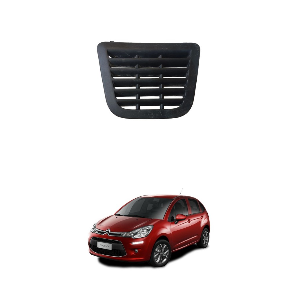 Moldura difusor ar porta malas Citroen C3 2013 a 2017