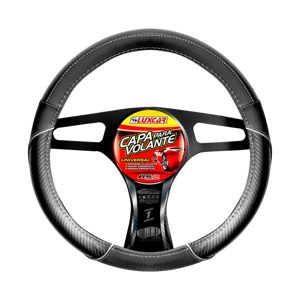 CAPA PARA VOLANTE SPORT MISTA LUXCAR 8750