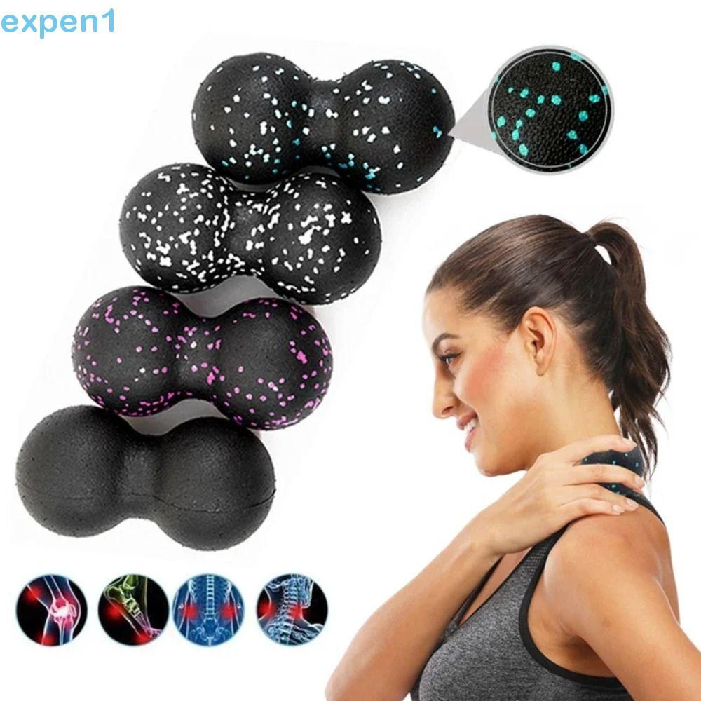 Bola De Massagem EXPEN EPP , De Amendoim Fitness De Alta Densidade Elástica Portátil De Miofascia De Lacrosse