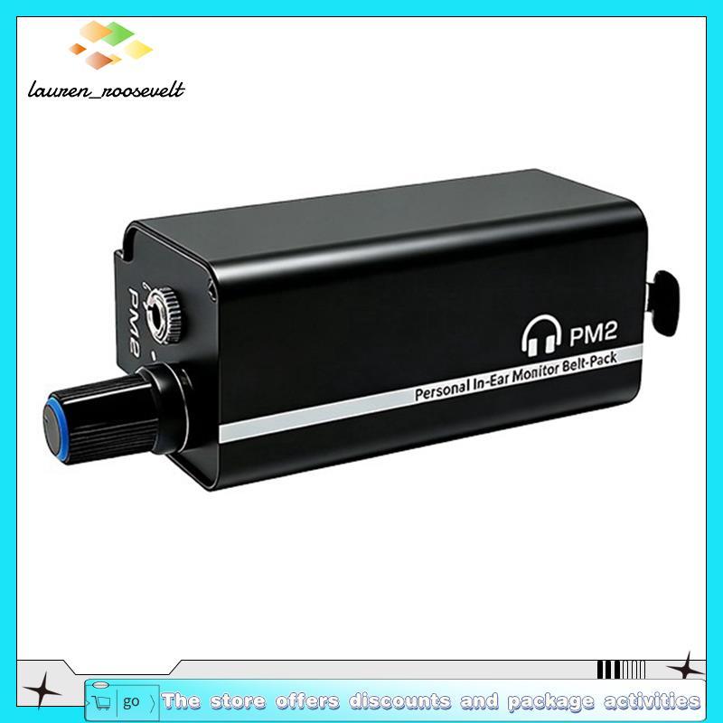 PM2 Mini Amplificador De Fone De Ouvido XLR/6.35MM Interface De Entrada E Saída Conversor De Montagem De Clipe De Áudio
