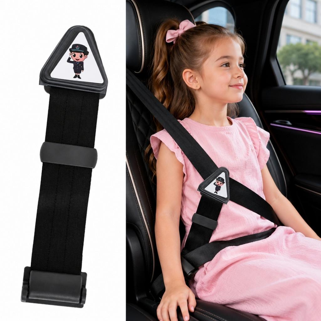 Adaptador Ajustador De Cinto De Segurança Infantil Universal Regulador Para Carro Crianças E Jovens