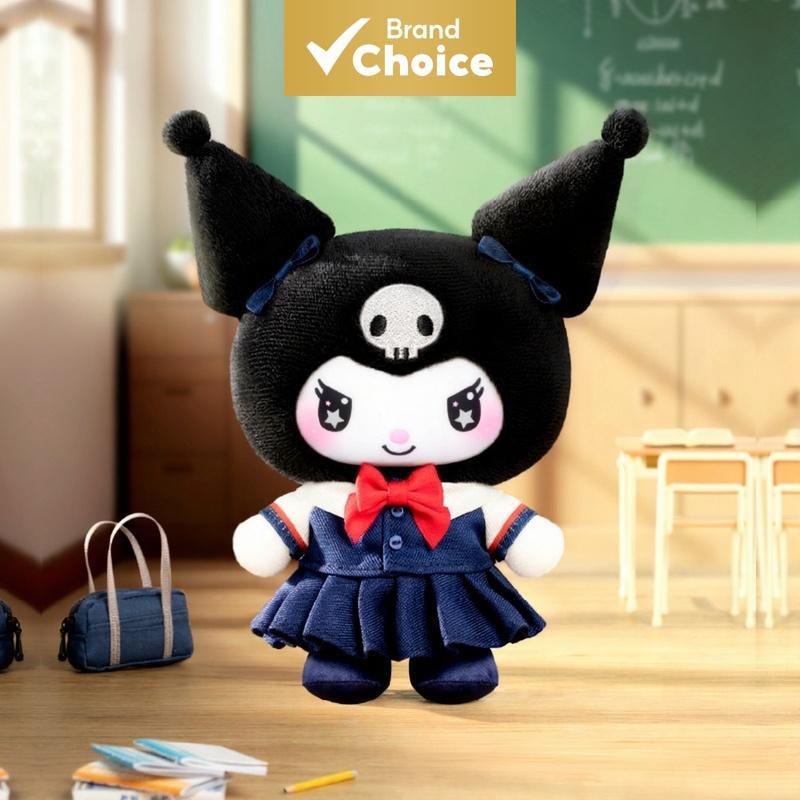 TOPTOY Sanrio Kuromi Campus Diário Chaveiro De Pelúcia Caixa Cega Oficial Licenciado Saco Colecionável Charme Presente P