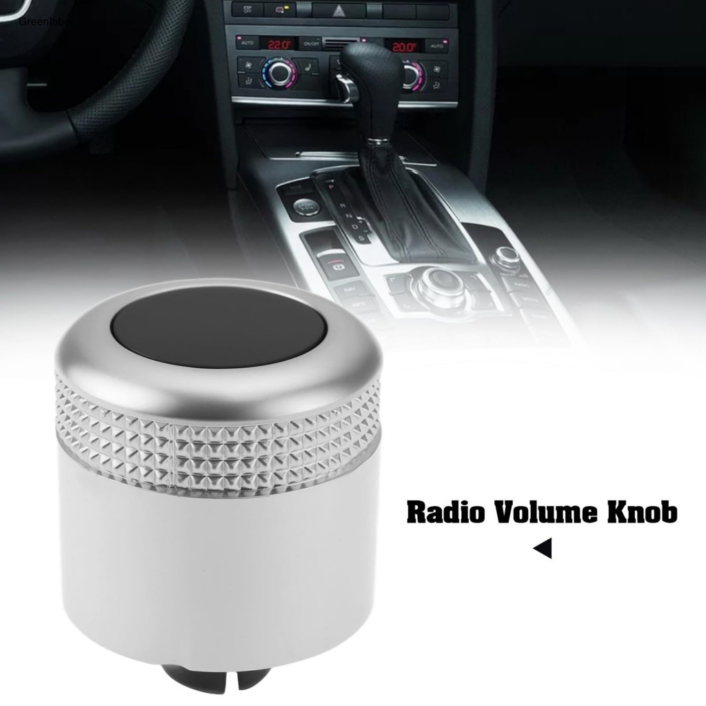 High Temperature Resistant Knob Button for Audi Volume Control Replacement 4f0919070 for A6 S6 Rs6 A8 Q7 Anti-slip Radio
