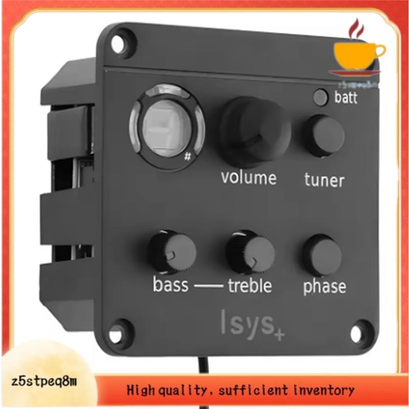 Para Fishman ISYS + EQ Microfone Mistura Pré-Amplificador Sistema Compatível Guitarra Acústica Captador Ajustável
