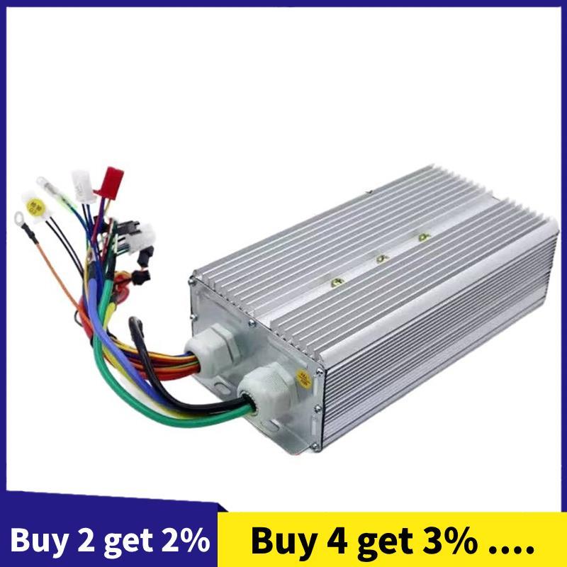 Controlador Sem Escova De Fileira Dupla 48V/60V/72V/84V 3000W Para Motor BLDC/Bicicleta Elétrica/Triciclo De Motocicleta
