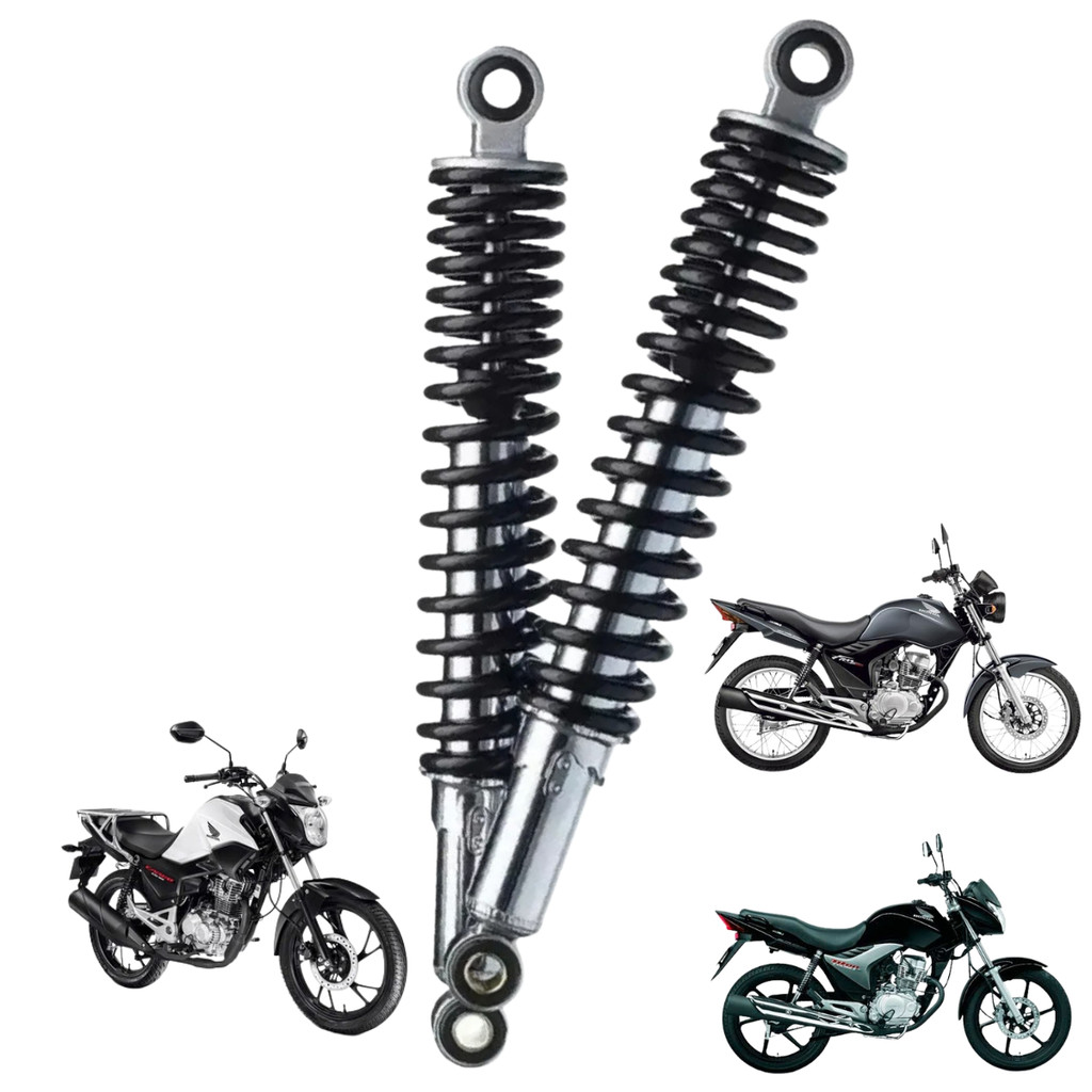 Par suspensao Amortecedor Titan 150 fan 150 2004 a 2012 SPEC