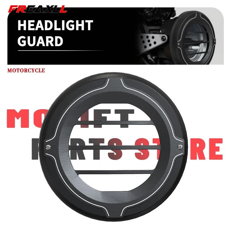 Para Yamaha XSR700 2022-2024 2023 XSR 700 Motocicleta Farol Protetor Guarda Grill Cabeça Luz Lâmpada Capa Acessórios