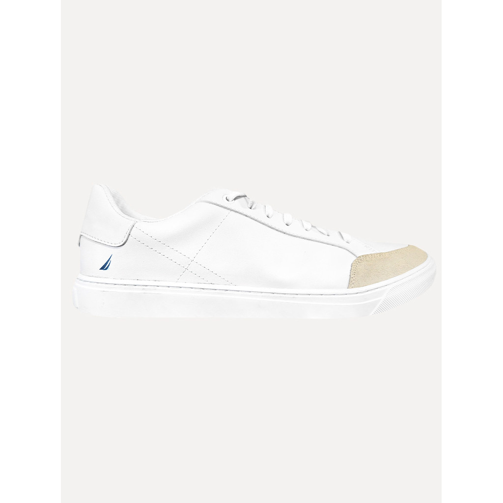 Tênis Nautica Masculino SL Couro Branco