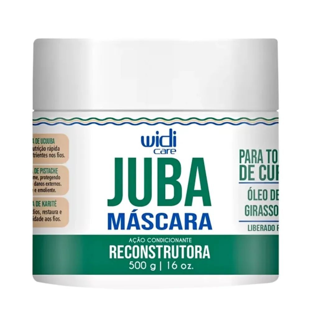 Máscara Capilar Juba Reconstrutora Widi Care - 500g