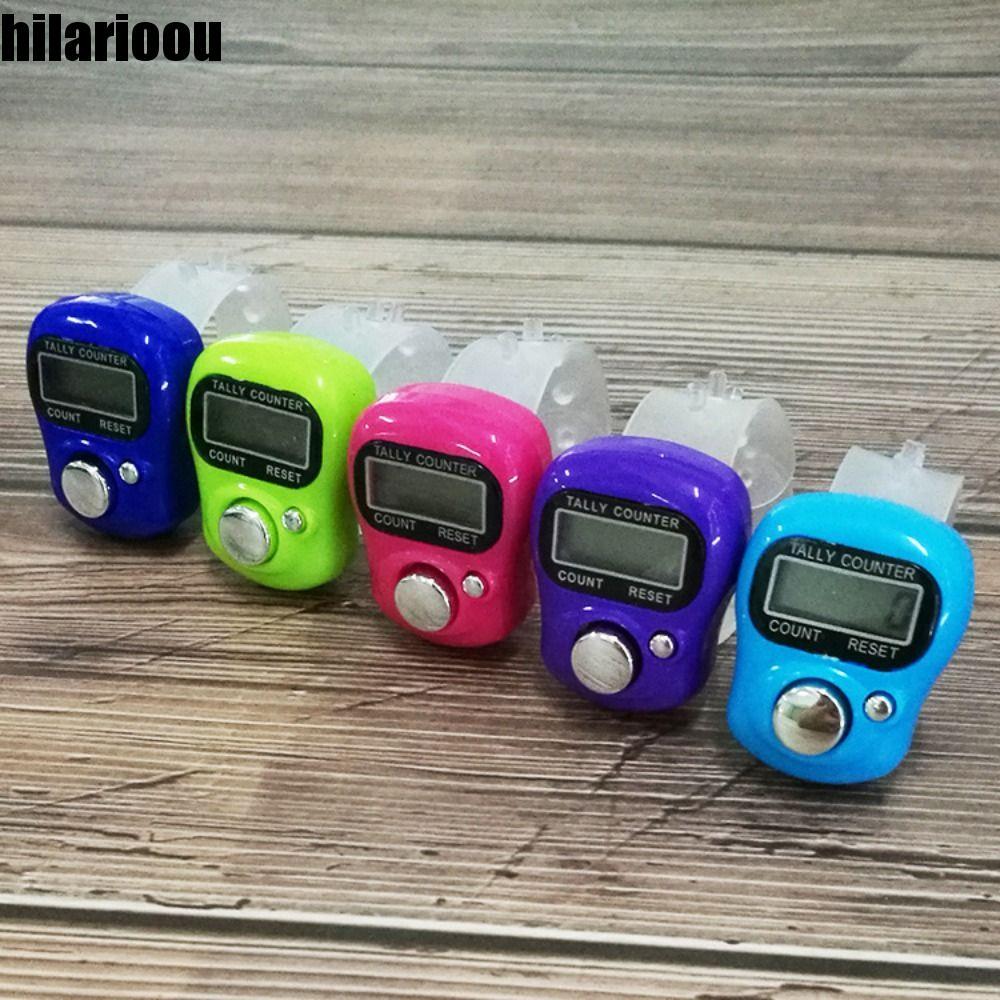 Contador De Linha De Tricô HILARIOOU , Eletrônico De Anel De Dedo Portátil , Mini Contadores De Curso Digitais