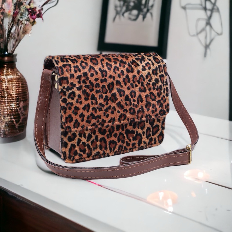 Bolsa Feminina onca Simples Chique Barata Mais Vendida Shopee