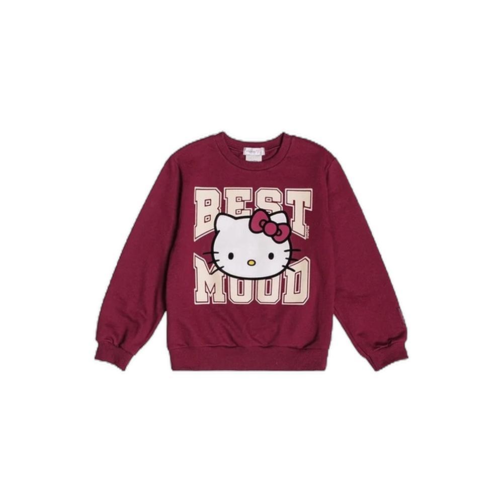Blusa de moletom infantil hello kitty H6717 Momi