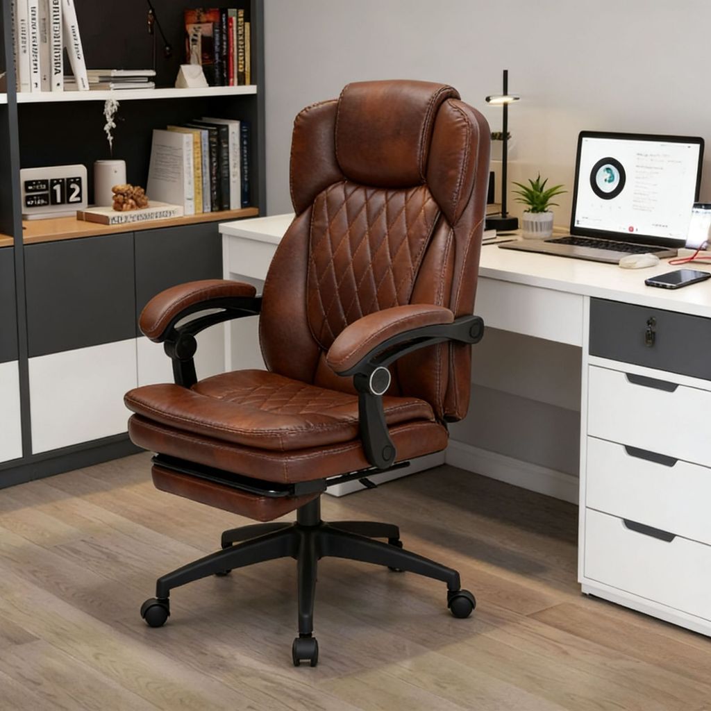 Cadeira chefe elevador sedentário cadeira reclinável cochilo escritório high-end cadeira de escritório cadeira de escrit