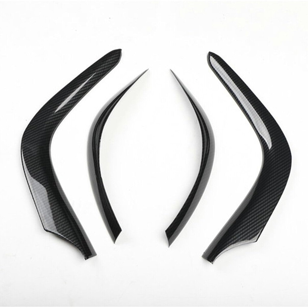 4CPS Fibra De Carbono Painel Central Tira Capa Guarnição Apto Para Corolla 2009 2010 2011 2012 2013