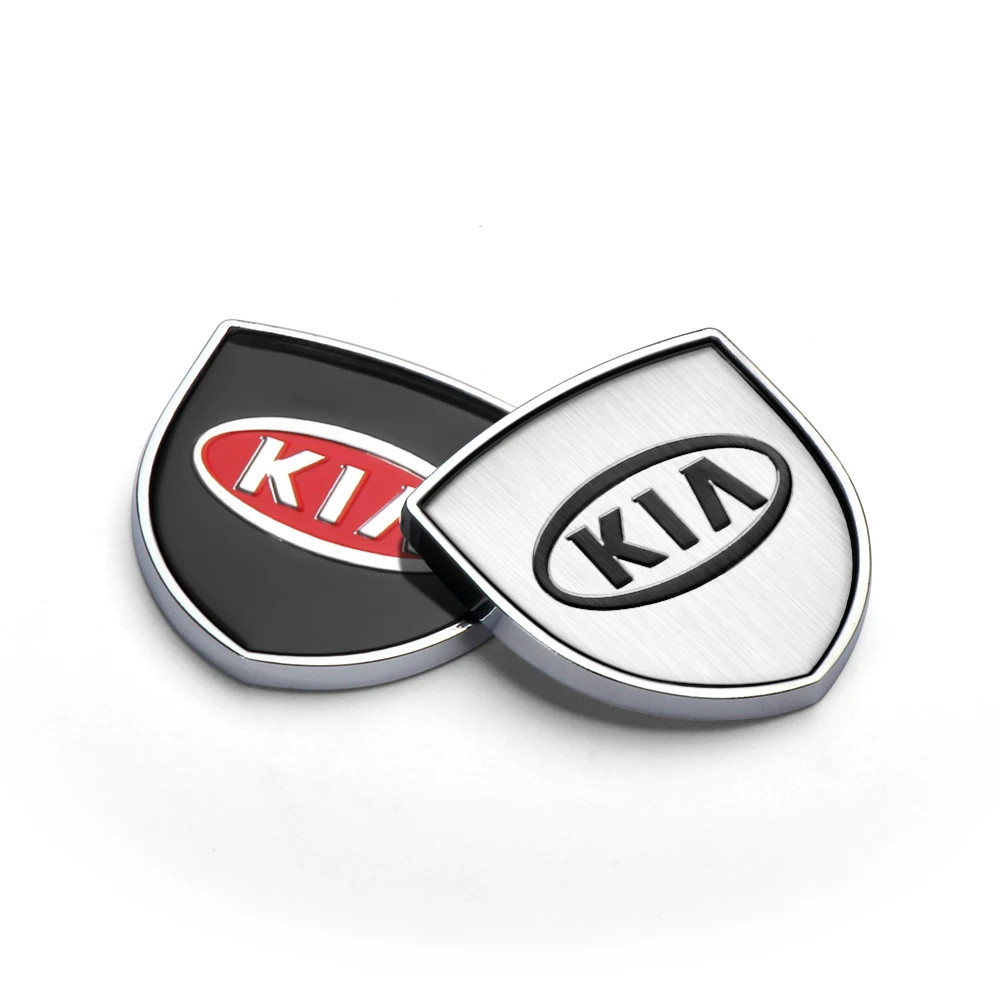 Estilo Do Carro Corpo Tronco Decoração Adesivo 3D Metal Emblema Para KIA Sportage Ceed Sorento Cerato Picanto Alma Niro