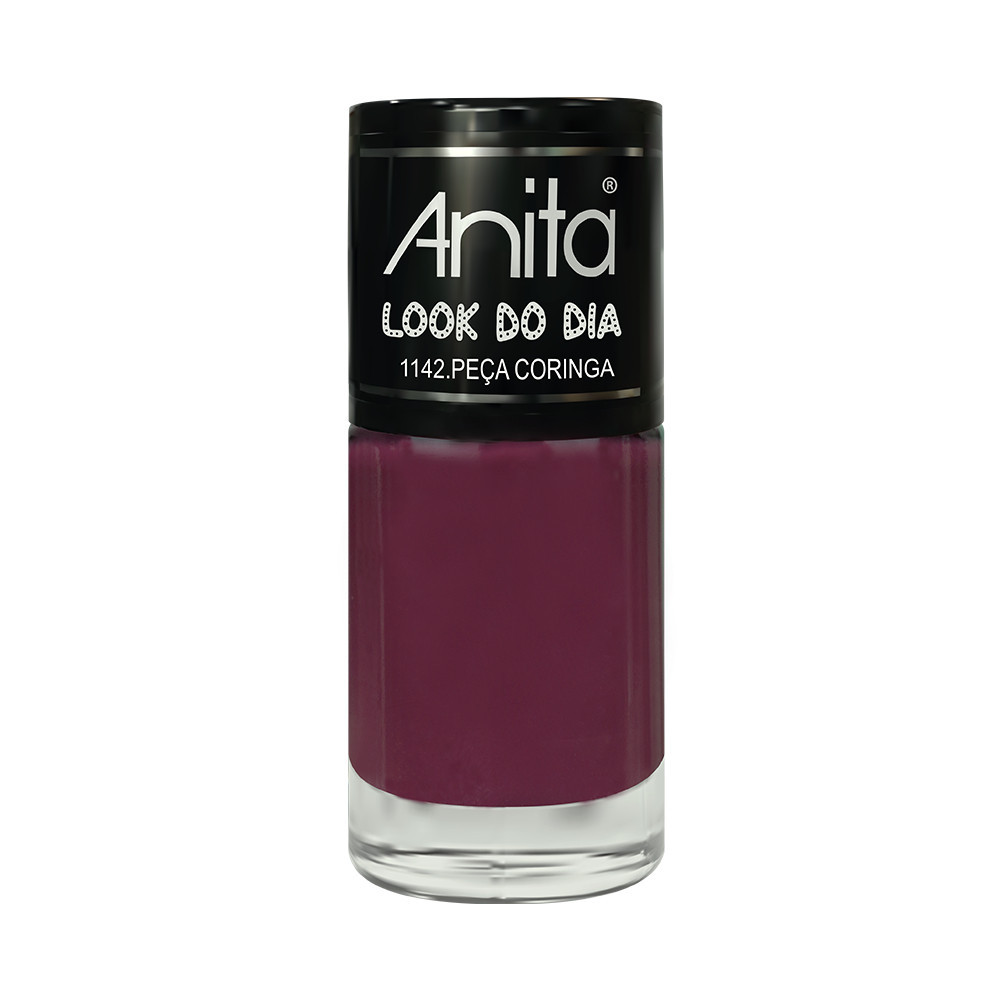 Esmalte Anitta Peça Coringa Vinho Rosado Alta Cobertura