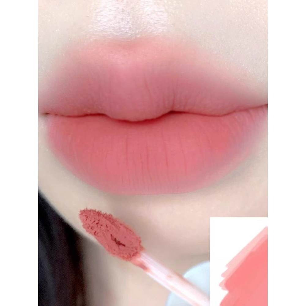 Pure Desire Cor Pêssego Branco Fresco!Pseudo-Face Revelando Batom Tender Matte Velvet Batom Branco Impermeável Não Desbo