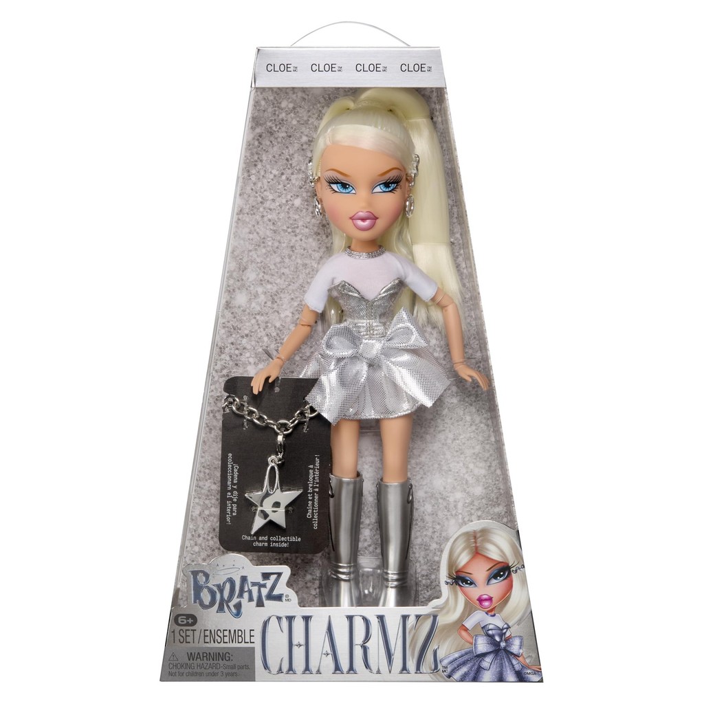 Boneca Bratz Charmz Cloe Fashion Com Pingente Colecionável Tamanho Único , Multicolorido
