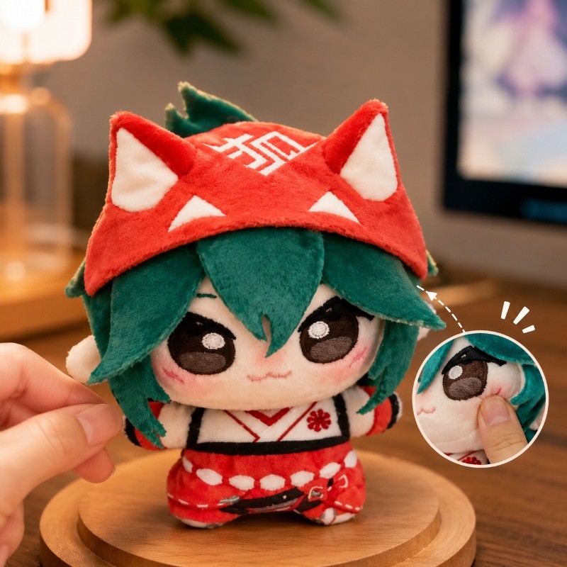 Kiriko Anime Brinquedo De Pelúcia Overwatch Boneca De Algodão Bonito Chibi Colecionável Decoração Do Quarto Presente