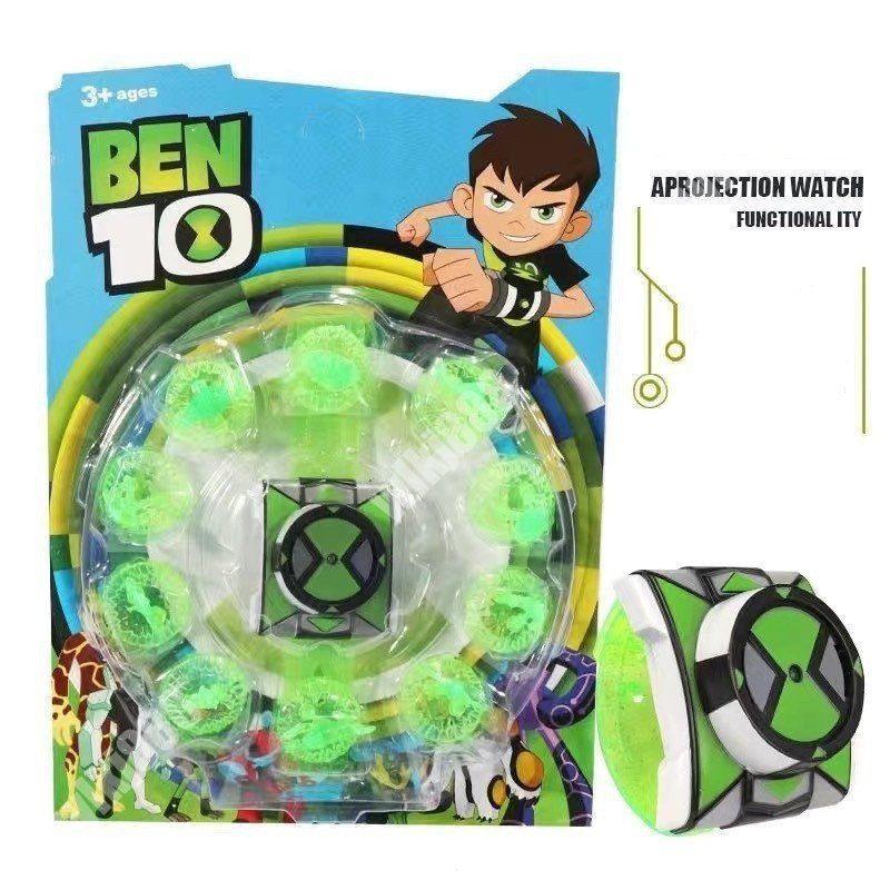 Ben 10 Omnitrix Relógio Luminoso Tennyson Boneca Modelo Projetor BEN10 Presente Infantil ISRP
