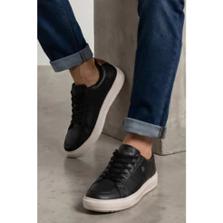 Tênis Casual Design Moderno Confortável Polo Wear Preto