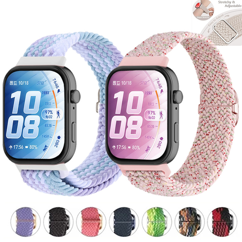Pulseira para Huawei Watch Fit 5 4 3 / 5 pro / 4 Pro de Nylon ajustável