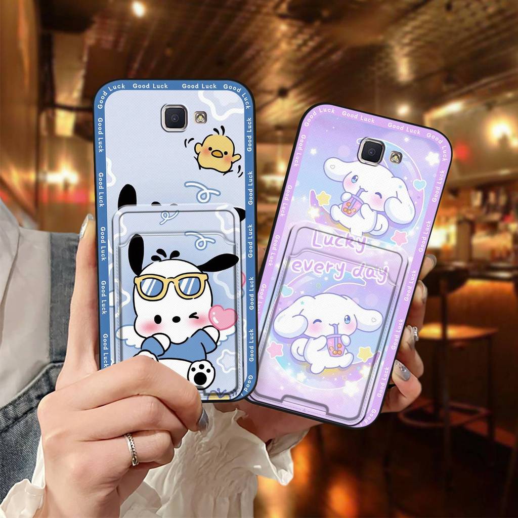 Capa De Telefone De Silicone Fofa Para Samsung Galaxy J7 Prime/2/2018/ON7 2016/G610F Macia À Prova De Choque Desenho Ani