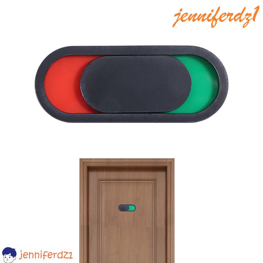 JENNIFERDZ1 Placa De Sinalização Ocupada Vago Para Porta De Vaso Sanitário , Acrílico Aberto Deslizante , Sinal Não Pert