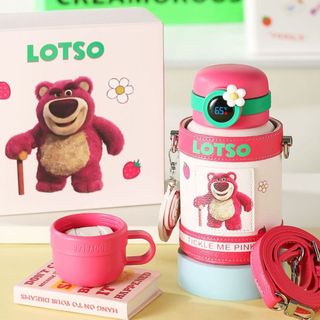 Disney disney crianças copo térmico inteligente menino palha garrafa de água feminino jardim de infância copo de água es