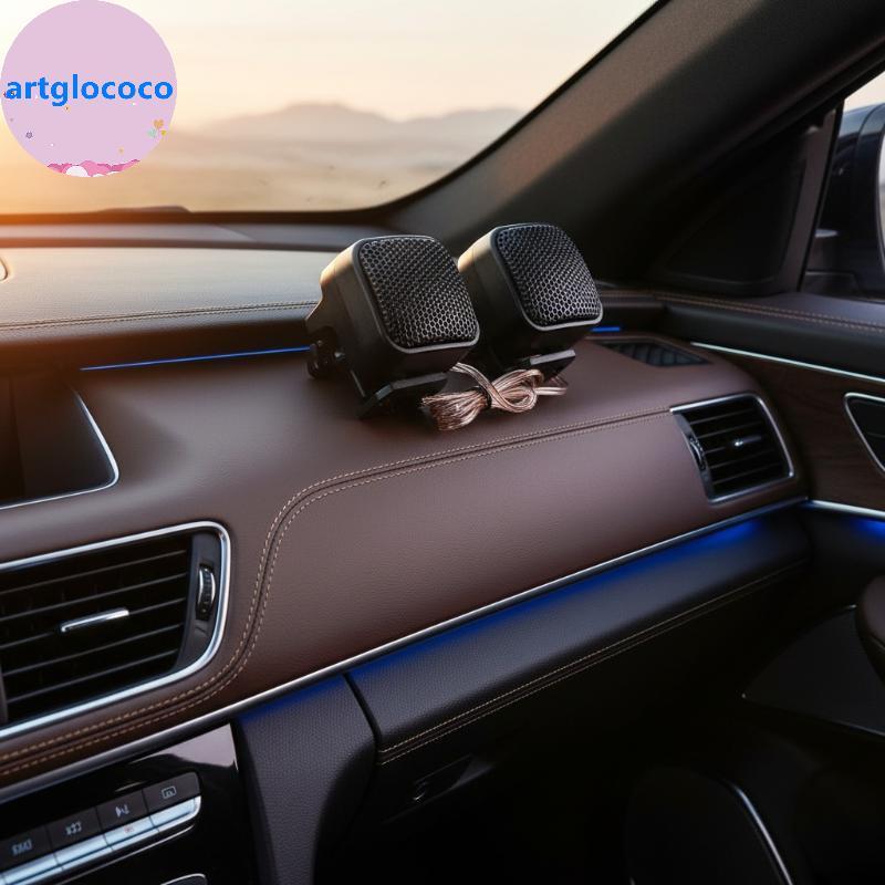 Artglococo Universal Car Mini Square Tweeter 2 Pcs Alto-Falantes Perfeitos Para Atualizar Seu Sistema De Áudio BR