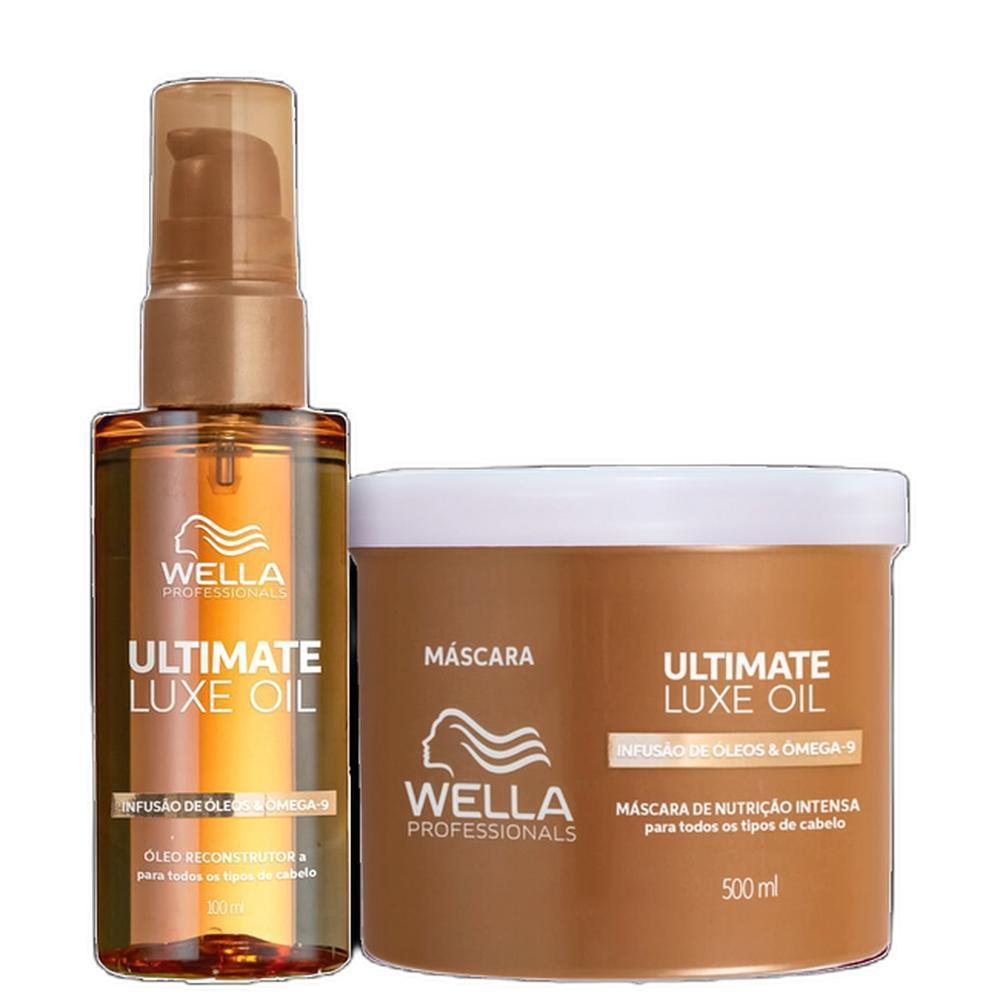 Kit Wella Professionals Ultimate Luxe Oil Power Care (2 Produtos)