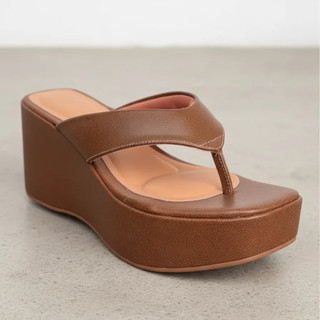 Tamanco Vizzano Feminino Plataforma Confortável Chinelo Dedo