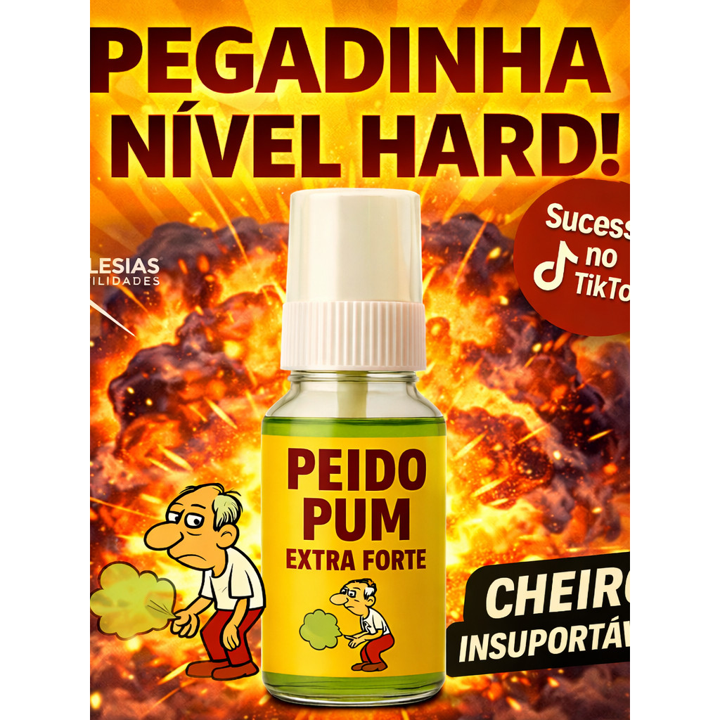 Peido de Pum Spray  Pegadinha Super Forte - Zoação Garantida - Pegadinha - Trolagem TikTok